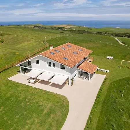 Вилла Wishome- Impresionante Villa Con Gran Jardin Y Piscina, Vistas Al Mar Y Picos De Europa *