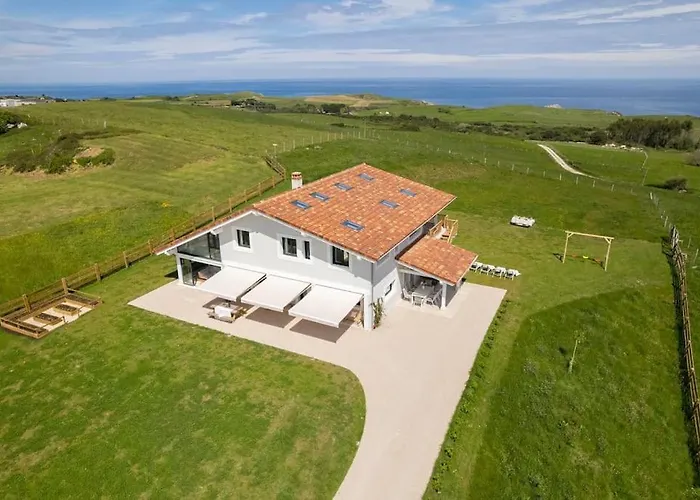 וילה Wishome- Increible Casa Con Vistas Al Mar Y Picos De Europa - Piscina Climatizada *