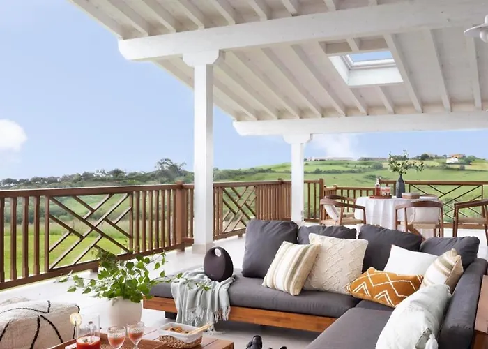 וילה Wishome- Increible Casa Con Vistas Al Mar Y Picos De Europa - Piscina Climatizada *