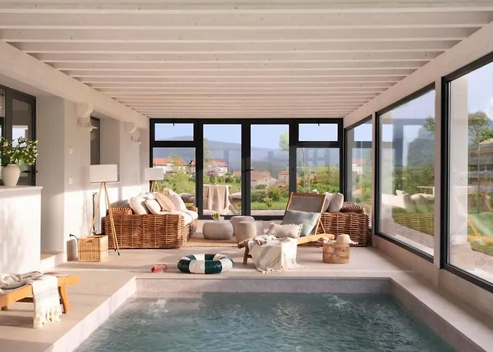 וילה Wishome- Increible Casa Con Vistas Al Mar Y Picos De Europa - Piscina Climatizada
