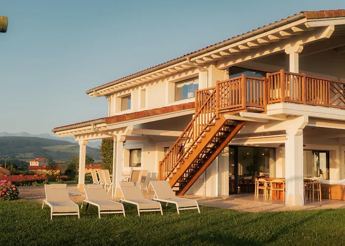 וילה Wishome- Increible Casa Con Vistas Al Mar Y Picos De Europa - Piscina Climatizada Prellezo